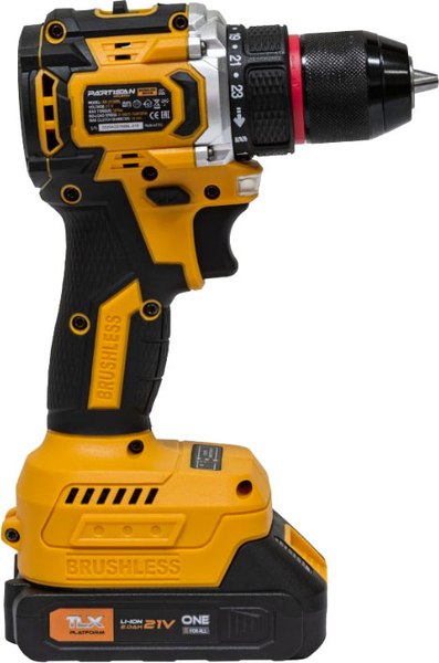 Аккумуляторная дрель-шуруповерт Partisan AD-2150BL / AD-2150BLPSN