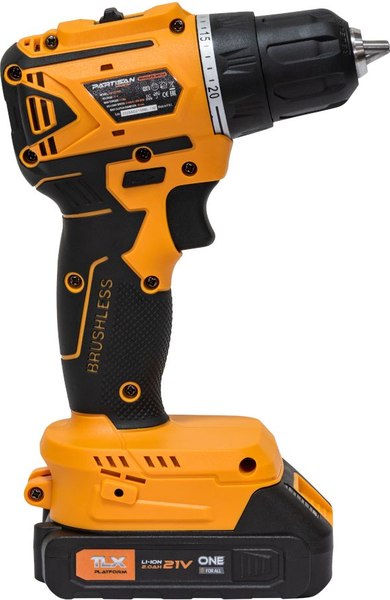 Аккумуляторная дрель-шуруповерт Partisan AD-2155BL / AD-2155BLPSN