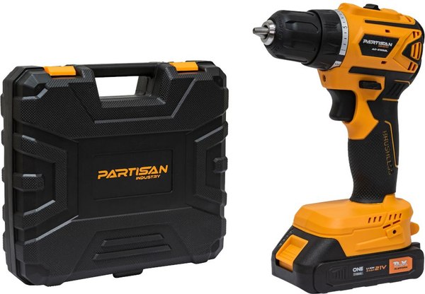 Аккумуляторная дрель-шуруповерт Partisan AD-2155BL / AD-2155BLPSN