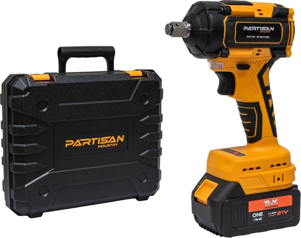 Аккумуляторный гайковерт Partisan PCW-2160BL / PCW-2160BLPSN - фото