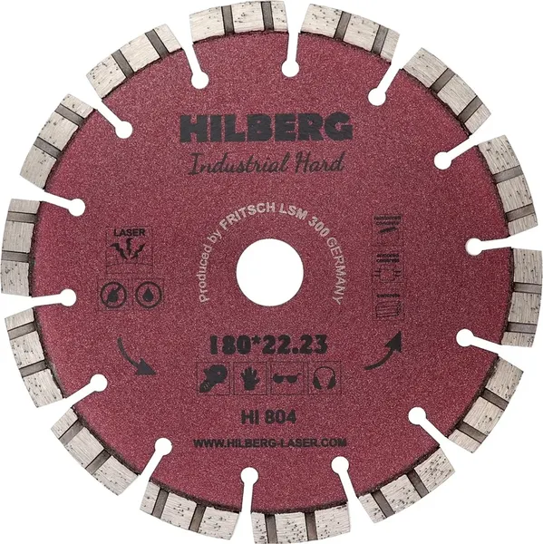 Отрезной диск алмазный Hilberg HI804 - фото