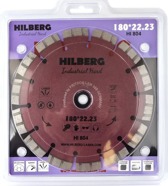 Отрезной диск алмазный Hilberg HI804