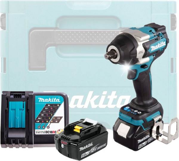 Профессиональный гайковерт Makita DTW700RTJ - фото