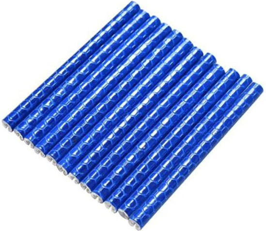 Накладки на спицы светоотражающие Vinca Sport STA 113 blue-VS - фото