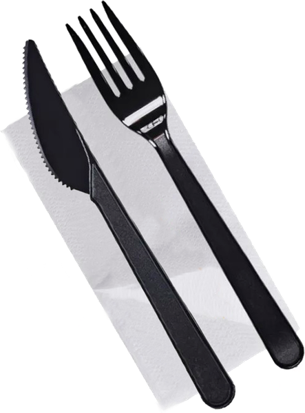 Набор одноразовых столовых приборов Паксервис №4 Премиум / 188779 - фото