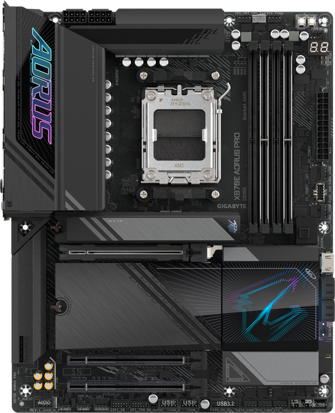 Материнская плата Gigabyte X870E Aorus Pro - фото