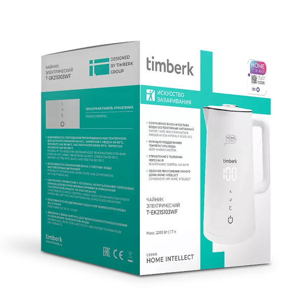 Электрочайник Timberk T-EK21S103WF