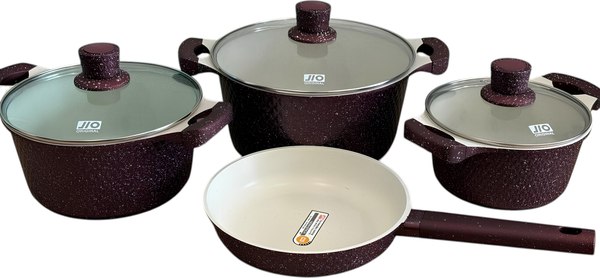 Набор кастрюль JIO J0507 Purple - фото