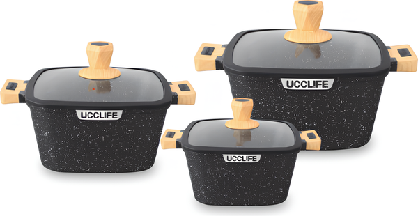 Набор кастрюль UCC LIFE UC2932 - фото