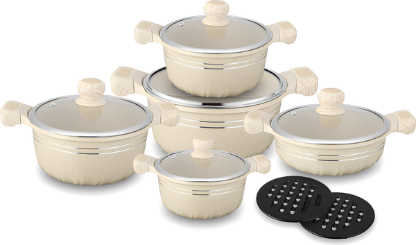 Набор кастрюль UCC LIFE UC3112 - фото