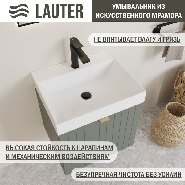 Тумба с умывальником Lauter Melisa 50