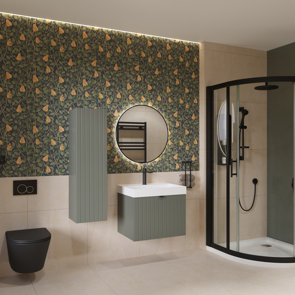 Тумба с умывальником Lauter Melisa 60