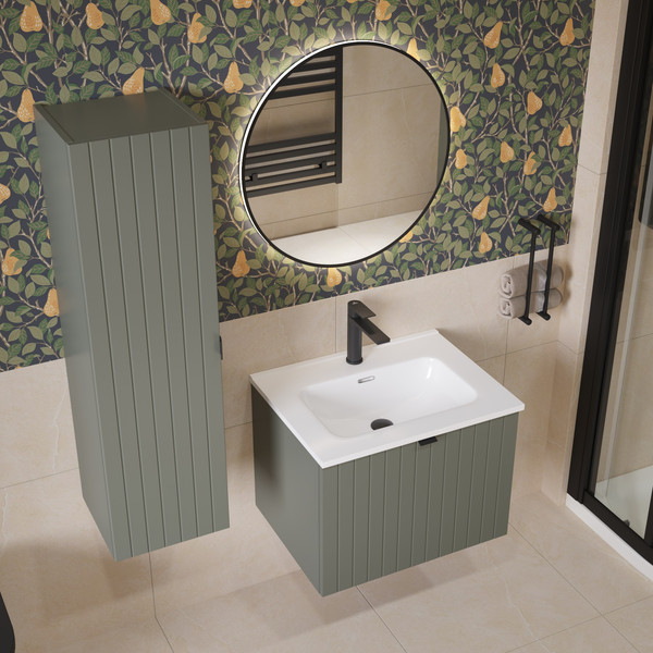 Тумба с умывальником Lauter Melisa 60 + Alton 61