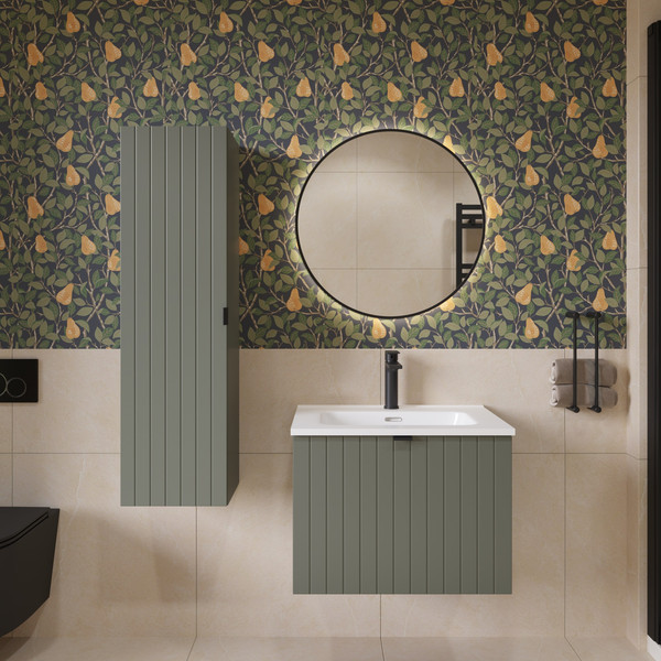 Тумба с умывальником Lauter Melisa 60 + Alton 61