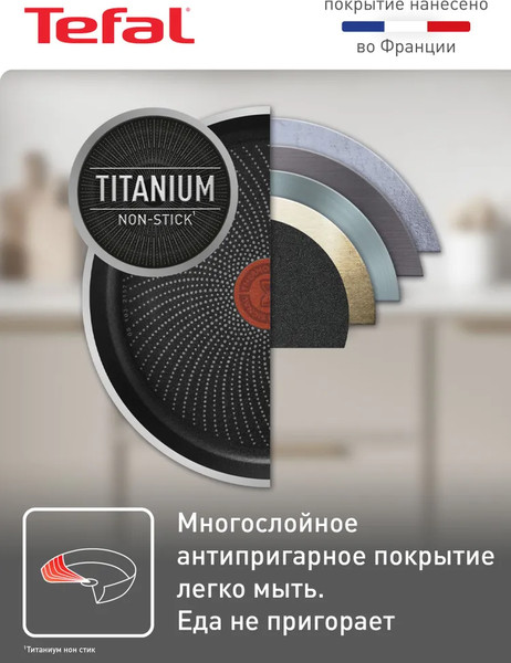 Сковорода Tefal 24 Luminens 04229124