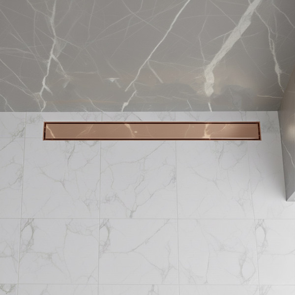 Трап для душа Lauter 210384-1-QGRG 800x55 (розовое золото)