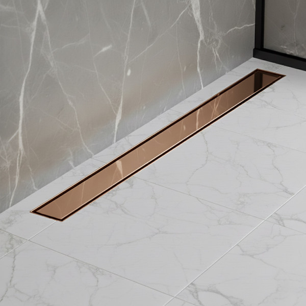 Трап для душа Lauter 210384-1-QGRG 800x55 (розовое золото)