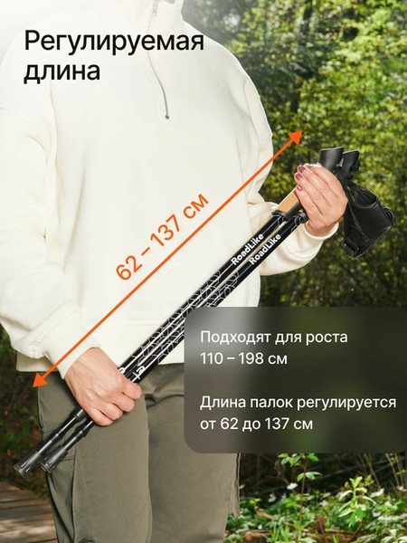 Палки для скандинавской ходьбы RoadLike Start / 434802