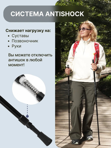 Палки для скандинавской ходьбы RoadLike Start / 434802