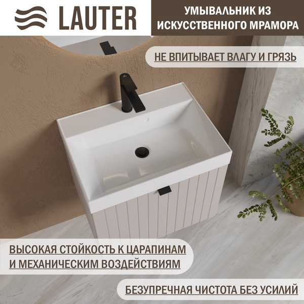 Тумба с умывальником Lauter Melisa 60