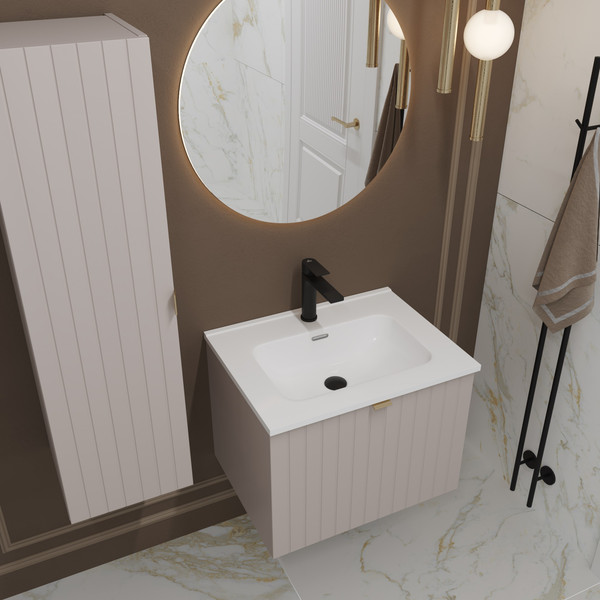 Тумба с умывальником Lauter Melisa 60 + Alton 61