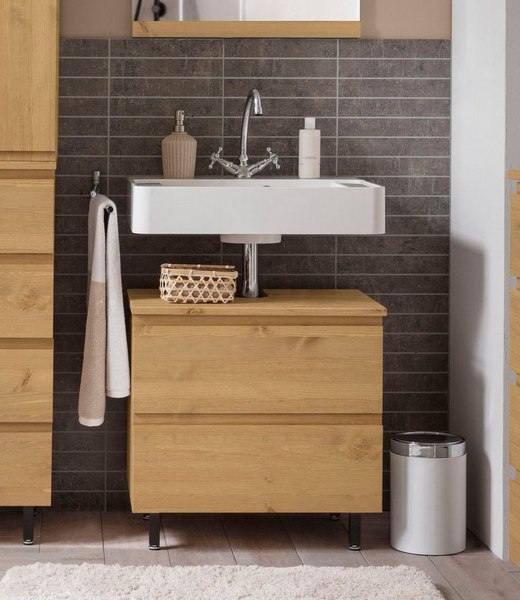 Тумба под умывальник Dipriz Fjonn 2 дв / Д.18004.1 - фото