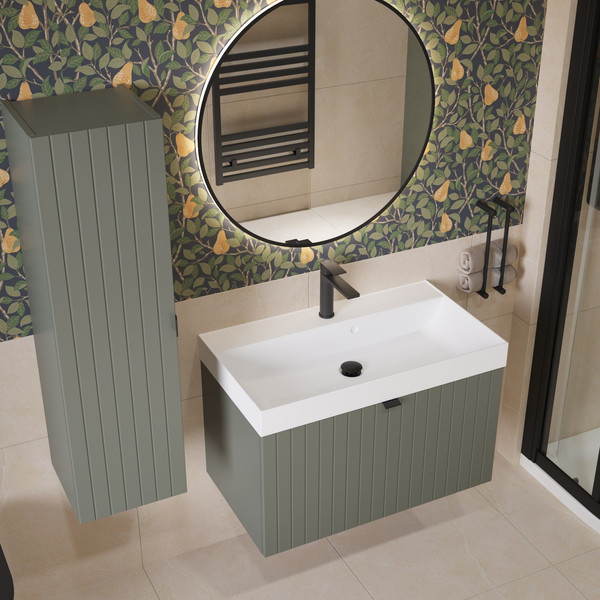 Тумба с умывальником Lauter Melisa 80