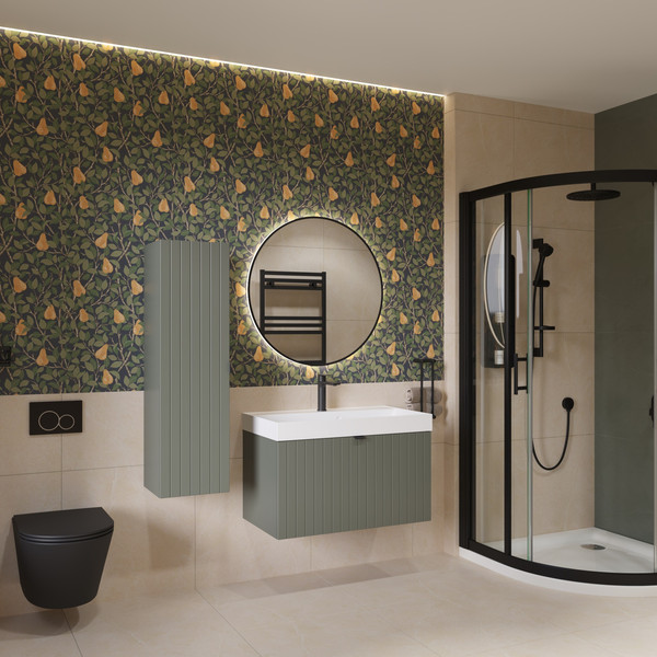 Тумба с умывальником Lauter Melisa 80