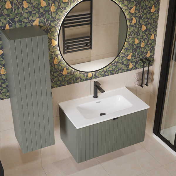 Тумба с умывальником Lauter Melisa 80 + Alton 82