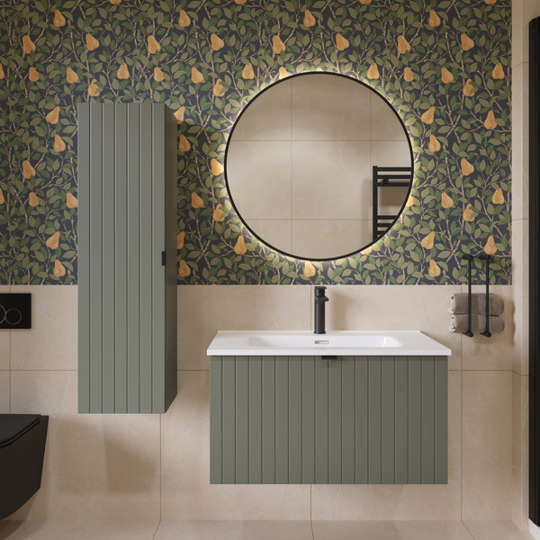 Тумба с умывальником Lauter Melisa 80 + Alton 82