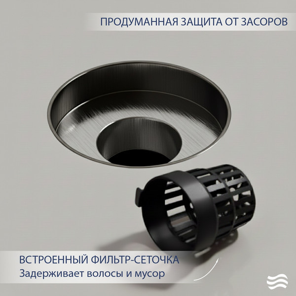 Трап для душа Lauter 21U035GM