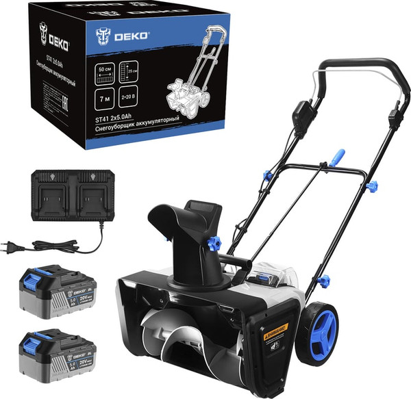 Снегоуборщик аккумуляторный Deko ST41 / 085-4445