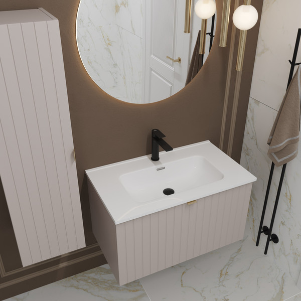 Тумба с умывальником Lauter Melisa 80 + Alton 82