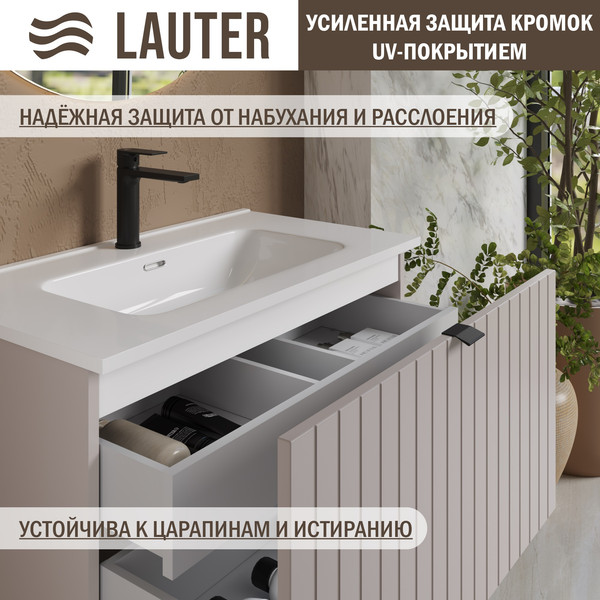 Тумба с умывальником Lauter Melisa 80 + Alton 82