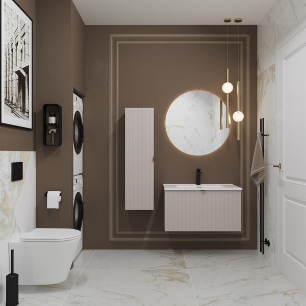 Тумба с умывальником Lauter Melisa 80 + Alton 82