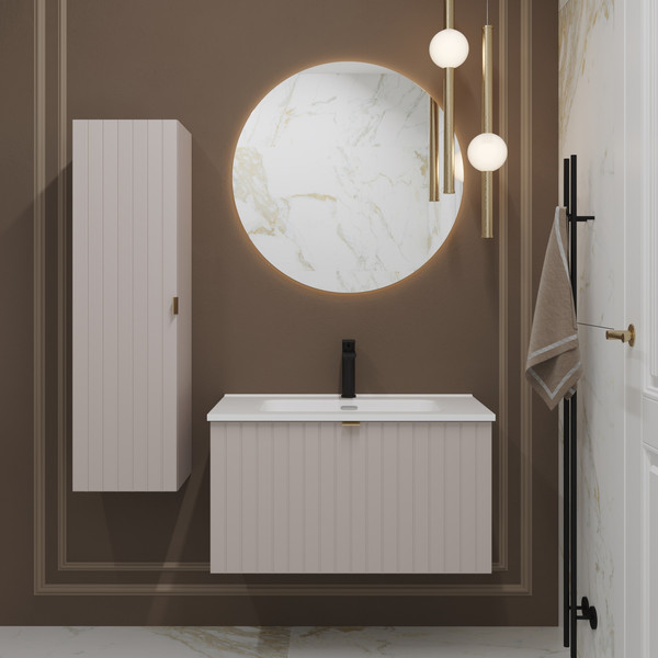 Тумба с умывальником Lauter Melisa 80 + Alton 82