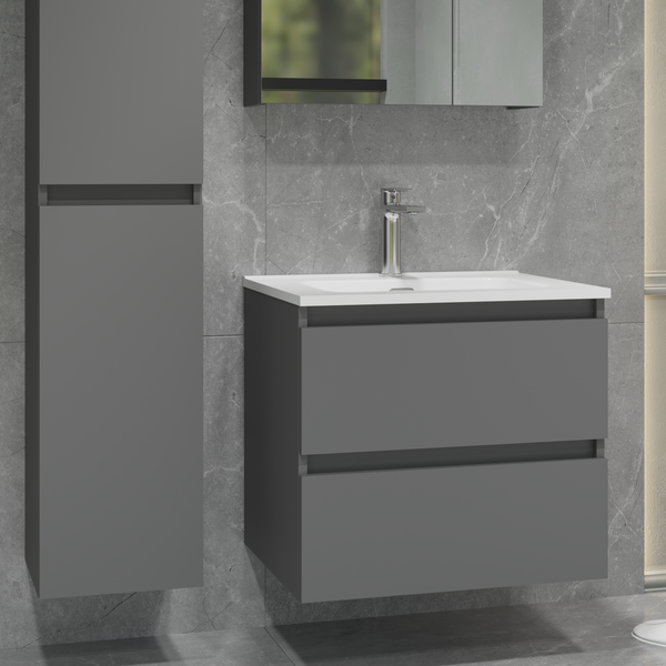 Тумба с умывальником Lauter Mia 60 + Alton 61