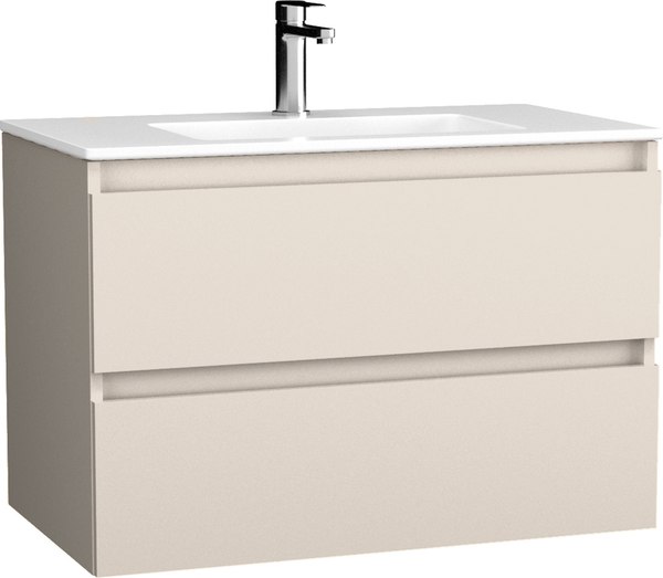 Тумба с умывальником Lauter Mia 80 + Alton 82