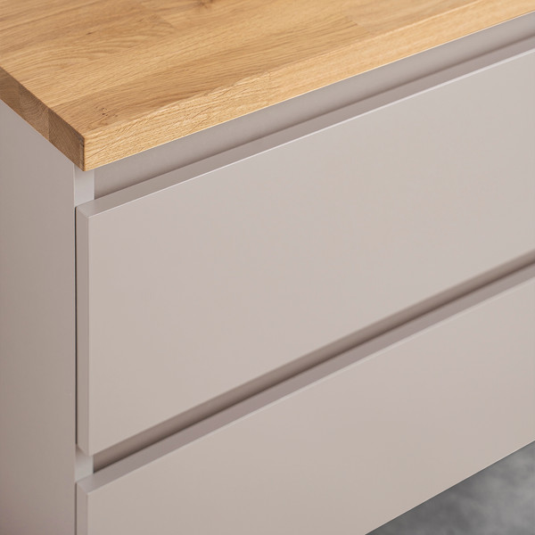 Комод для ванной Lauter Mia 60 со столешницей Melisa