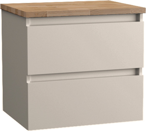 Комод для ванной Lauter Mia 60 со столешницей Melisa