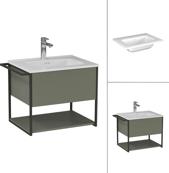 Тумба с умывальником Lauter Lea 60 + Alton 61