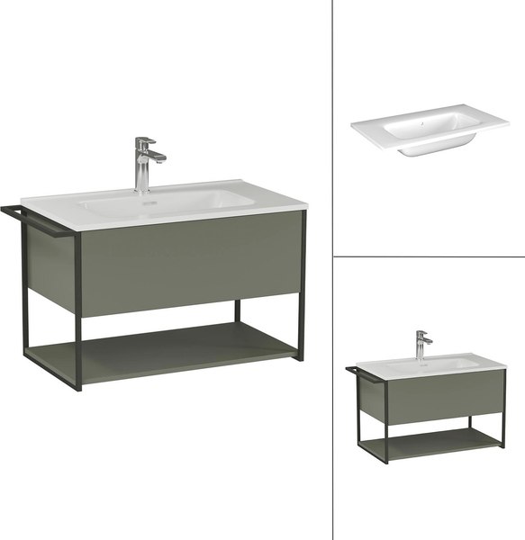 Тумба с умывальником Lauter Lea 80 + Alton 82