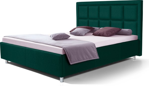 Двуспальная кровать ФорестДекоГрупп Марта 3 180x200 с ПМ - фото