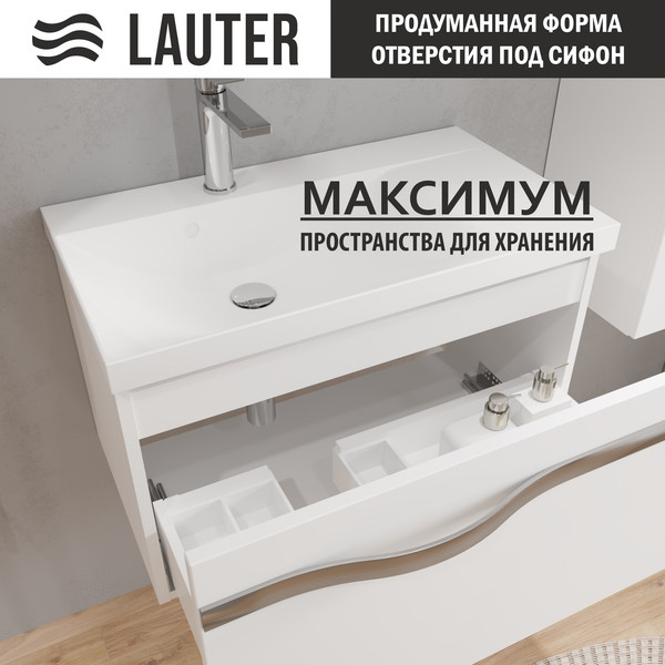 Тумба с умывальником Lauter Eva 69