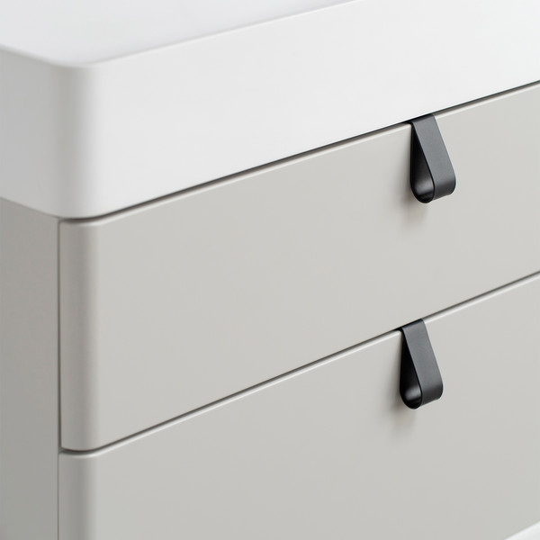 Тумба с умывальником Lauter Estel 70 + Solid Surface