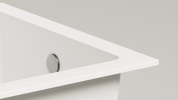 Ванна из искусственного камня Salini Cascata 150x70 / 105011G