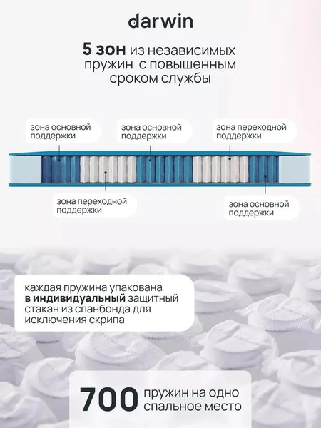 Матрас Darwin Energy 80x200