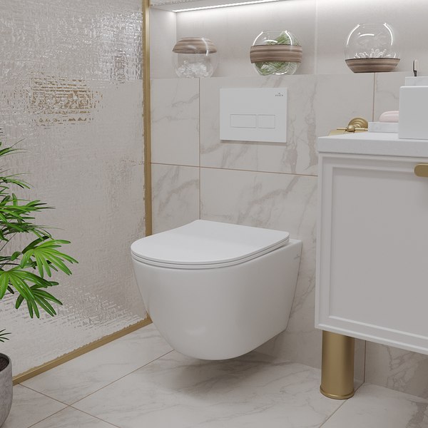 Унитаз подвесной Roxen Antares Tornado 530205-01