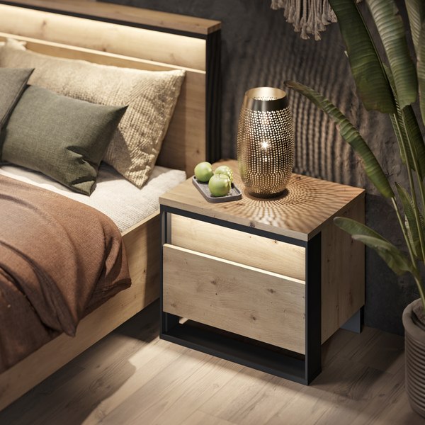 Прикроватная тумба Империал Тринити 1ящ