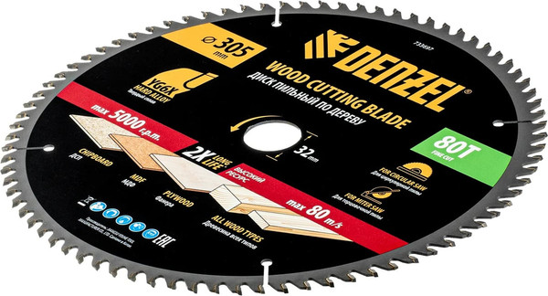 Пильный диск Denzel 733697